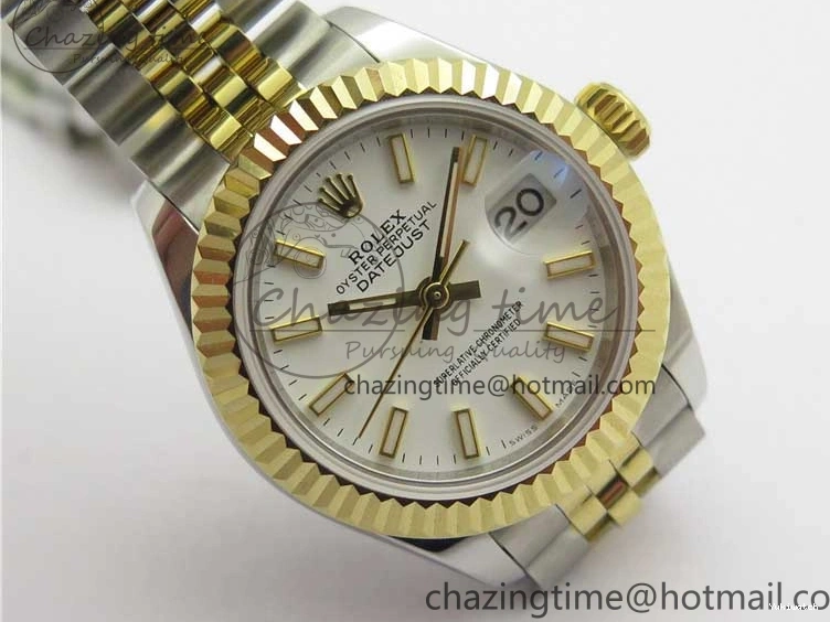 Jubilee SS Maker Datejust Best 279173 BP ETA2671 YG YG Bracelet Edition SS Dial 28mm on White 0112